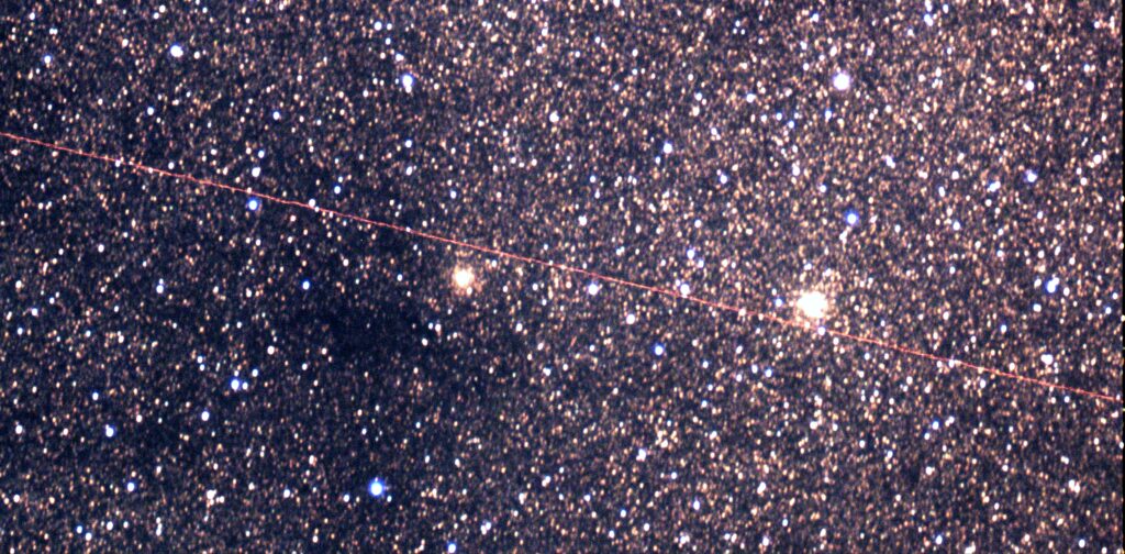 La regione in vicinanza del centro galattico chiamata Finestra di Baade.
